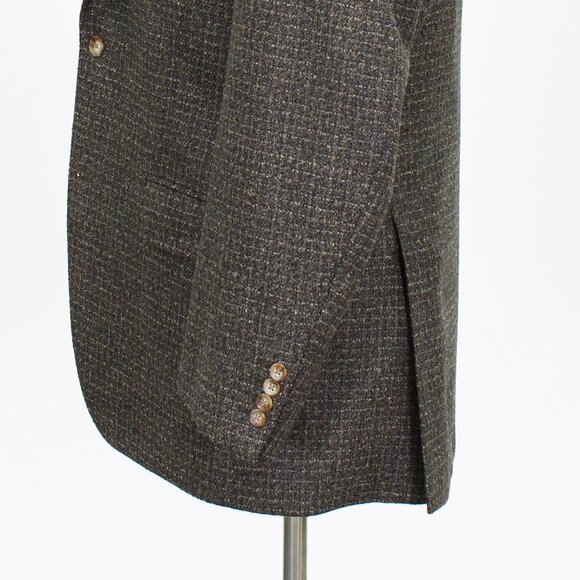 Andrew Davis 42R Brown Solid 2-Button Sport Coat Blazer Jacket V958 - Picture 8 of 11